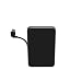 ZAGG mophie Powerstation Plus mini Power Bank, 5,000mAh Portable Battery with USB-C & Lightning-Cables, Dual Device Fast Charging, for Smart Phones, Tablets & other USB-C devices (Black)