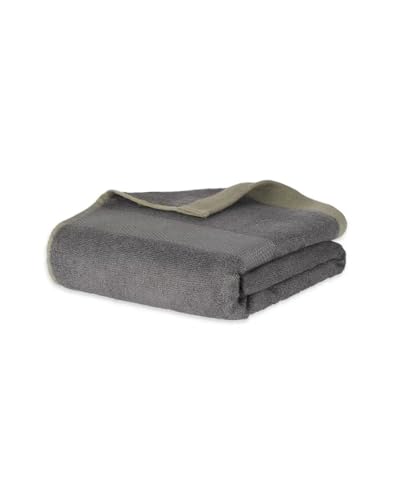 Image of Doctor Towels, World's First Banana Terry Bath Towel, 400 GSM | Dermatologist Tested for Sensitive Skin | 70 x 140 cm Towels for Bath Large Size | Clinically Tested to Help Reduce Acne - Grey