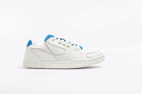 Image of LUDIC Nova Vegan Leather and Suede Sneakers for Men | Classic Beige Sneakers with All Day Comfort