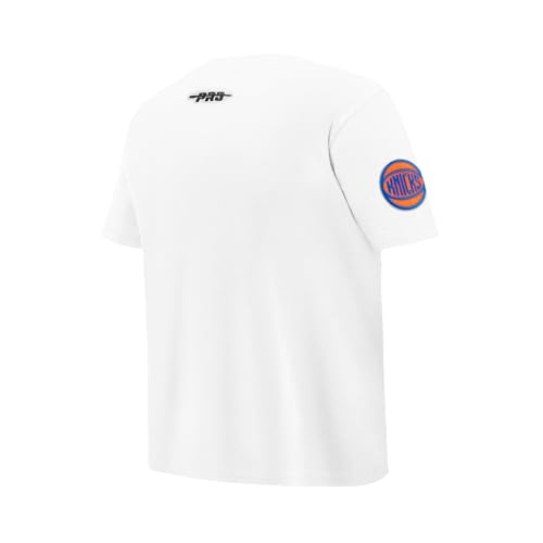 Pro Standard Big Boys NBA New York Knicks Classic Chenille Short Sleeve Tee White L by Pro Standard - Used condition - Image 4