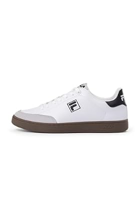 Fila Uomo Courtbay Basket, Bianco e Nero., 43 EU
