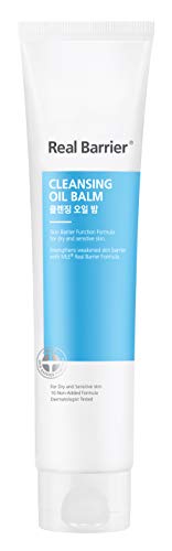 Real Barrier Cleansing Oil Balm with MLE Skin Barrier Formula, with Madecassoside, Allantoin and Panthenol (3.5 oz)