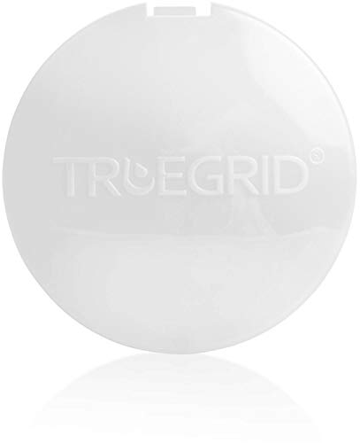 TRUEGRID | SUPERSPOT | Parking Markers | Designed for Use with TRUEGRID PRO LITE Permeable Pavers | Made in USA | White (Pack of 18)