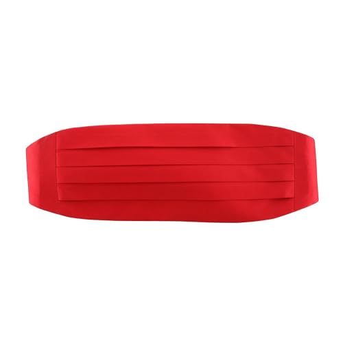 Image of Trafalgar Men's Sutton Solid Color Silk Cummerbund