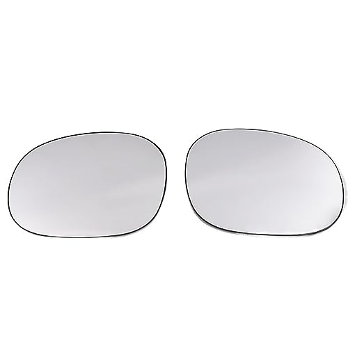 Verre de rétroviseur chauffé convexe pour Peugeot 206 gauche droite anti angle mort