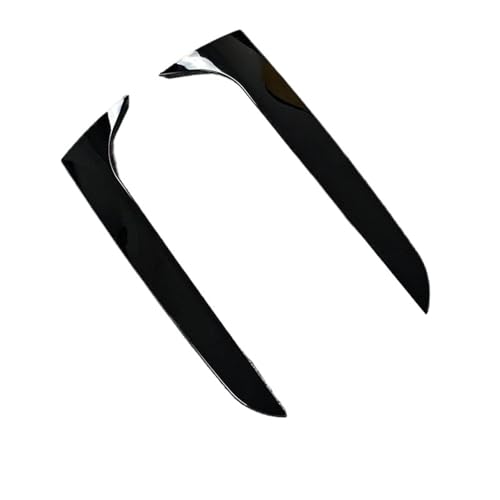 Becquet arrière et aileron latéral noir brillant pour Audi A4 B8 Avant 2009-2016 2 pièces ABS