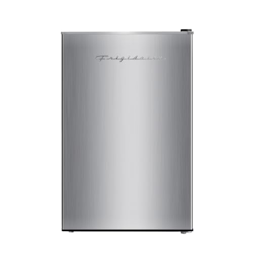 Image of Frigidaire, 4.5 cu ft Refrigerator, Stainless Steel Door, Platinum Series | Internal Freezer Compartment, Adjustable Thermostat, Reversible Door, Ideal for Dorm, Office, Apartment