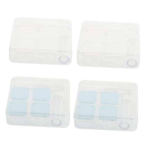 4pezzi Contenitori Per Lenti Creativi Custodie Per Professionali Impermeabili Compatte e Leggere Per Viaggi e Attività All Aperto