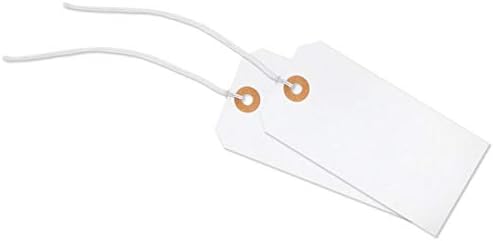 Amazon Com Office Depot Shipping Tags Size 5 Pack Of 500 Xs007004 Blank Labeling Tags Office Products