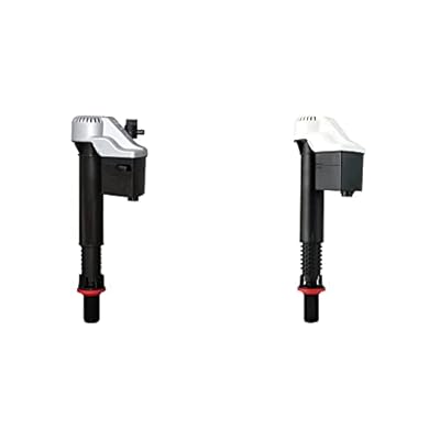 Korky 528MP QuietFILL Platinum Fill Valve-Fits Most Toilets-Easy to Install-Made in USA, Universal 99%, Black & Korky 528 Toilet Fill Valve, Universal, Black