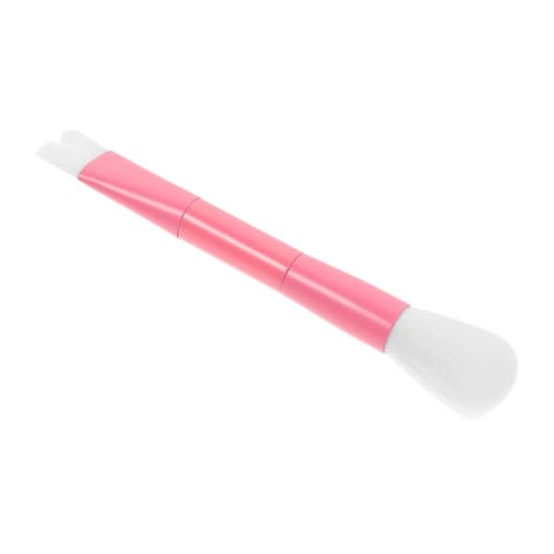 DEARMAMY Makeup Brushes Dual Sided Nose Shadow Brush Soft Plastic Nylon for Liquid Powder Makeup