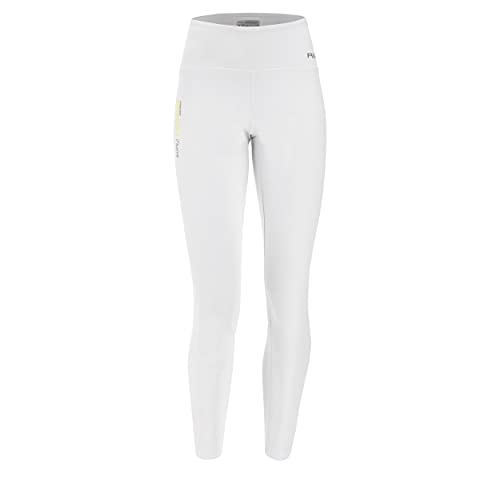 Leggings Energy Pants Freddy blancos mallas transpirables de máxima opacidad