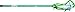 STX Lacrosse Women's Crux 100 Complete Stick with Head, Handle & Strung, Green/Blue