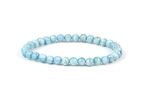 Zoya Gems & Jewellery 8Mm Larimar Bracelet, Calming Bracelet, Beach Jewelry Ideas, Larimar Jewelry, Pastel Blue Wedding, Aqua Beach Jewelry, Larimar Quartz For Women (B09NSW9YPY) Amazon Price History, Amazon Price Tracker