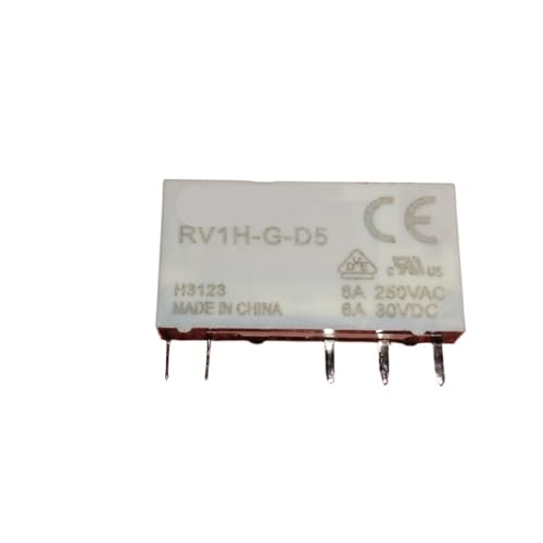 Relais RV1H-G-D48 de puissance électromagnétique compact à 5 broches