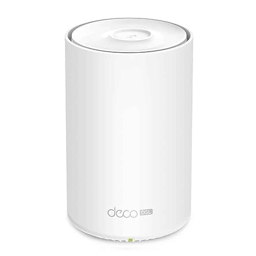 TP Link AX3000 VDSL Router Wi Fi 6 de Malla para Toda la casa, Doble Banda con 4 Puertos Ethernet Gigabit WAN/LAN, conectar hasta 150 Dispositivos, Velocidad Super VDSL2, Seguridad HomeShield