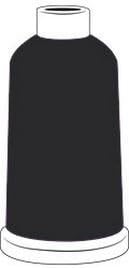 Madeira Rayon Thread 1100yd Spool BLACK Color: 1000