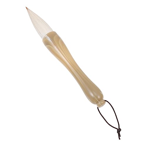 Housoutil Chinese Calligraphy Brush Pen for Couplets and Painting Writing Brush with Excellent Ink Absorption Smooth Writing Experience for Calligraphy Exercises