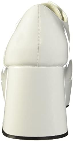 Ellie Shoes Men's 312-PIMP-WHT-XS Driving Style Loafer, White, X-Small | Image 2