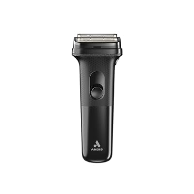 Andis 17480 Inform Lithium-Ion Electric Foil Shaver with Sensitive Skin Foil Head, Rechargeable, 10,000 SPM, Includes Blade Brush, Black