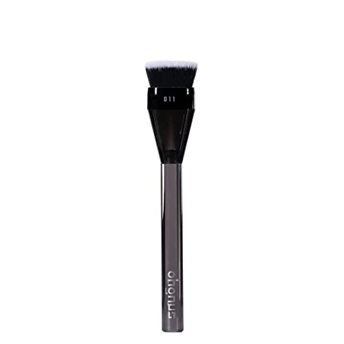 Ohgnus #011 Flat Foundation Brush, Vegan Makeup Brush, K-Beauty