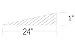 Woodland Scenics 4% Incline Starter (4) WOOST1413