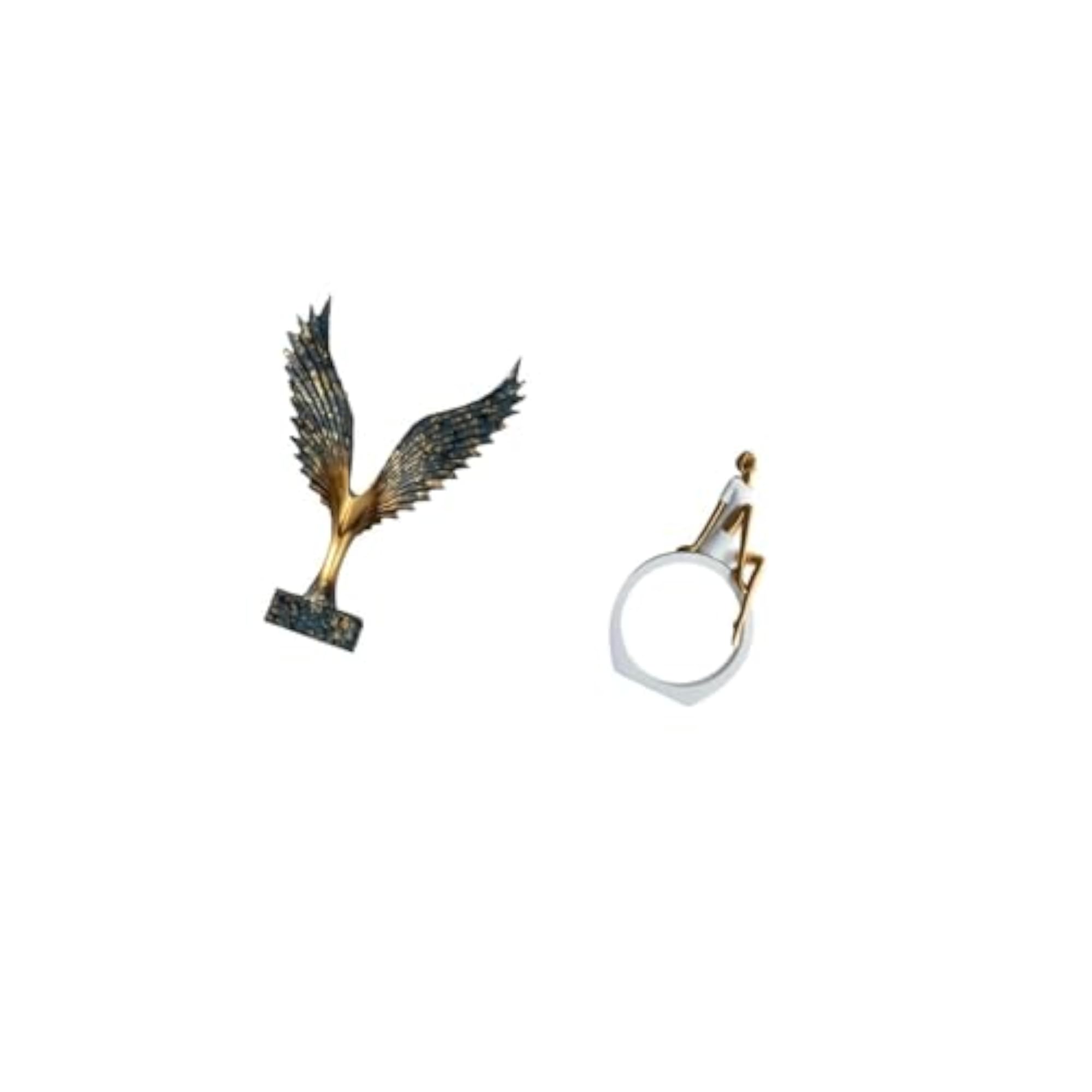 Resin Spreading Wing Girl Figurine