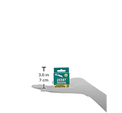 Derby Professional Single Edge Navalha Blades 100 Ct