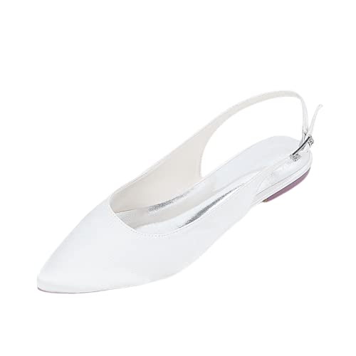 Chaussures plates bout pointu blanc confort absolu SHUTUP.DANCE 37.5