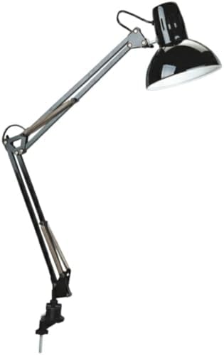 Flexo arquitecto negro E27 60W, diseño moderno, óptima iluminació...