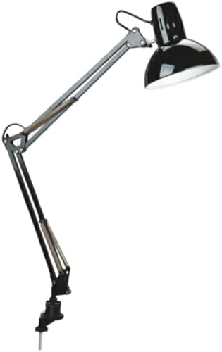 Flexo arquitecto negro E27 60W, diseño moderno, óptima iluminació...