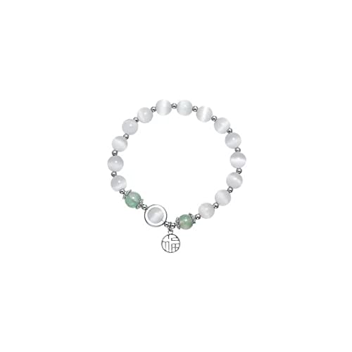 Bracelet cristal perles rétro élégant avec dragonne corde réglable - 5