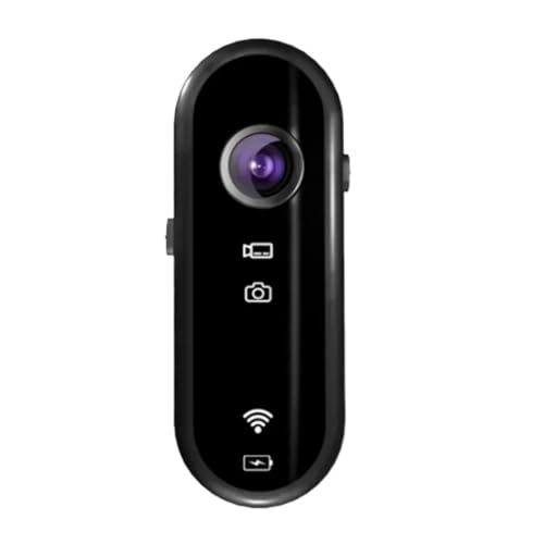 ミニポケットアクションカメラ Wifi AP リモートビュー 1080P HD スポーツカメラ旅行オートバイ自転車ドライバービデオレコーダー乗車用(Add 64GB Card)