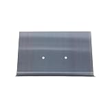 Zacieraczka krawędziowa Marshalltown wykonana z niebieskiej stali z uchwytem Durasoft, zapewnia zaokrąglenie na betonie, promień: 19 mm, warga 22 mm, rozmiar zacieraczki: 229x152