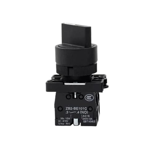 Sélecteur bouton interrupteur XB2-ED33 autobloquant 10A pour haute tension