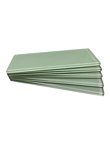 Tenedos 3x9 Glass Subway Wall Tile for Bathroom Walls, Kitchen