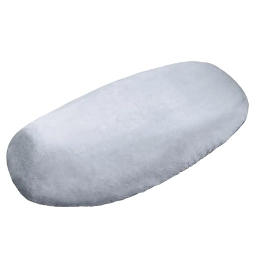 Housse de siège moto en peluche confortable pour scooter et ATV