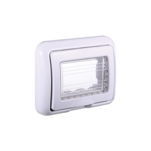 Idrobox IP55: Certificato con grado di protezione IP55, assicura un'adeguata protezione contro polvere e spruzzi d'acqua provenienti da tutte le direzioni, ideale per ambienti esterni e interni soggetti a condizioni atmosferiche avverse.