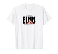 Official Licensed Merchandise for Elvis Presley Lightweight, Classic fit, Double-needle sleeve and bottom hem Lightweight, Classic fit, Double-needle sleeve and bottom hem