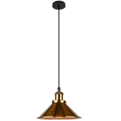 Plafonnier industriel noir abat-jour lanterne cage vintage luminaire suspendu cuisine E27