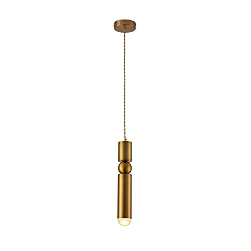 Lámpara de 1 luz ajustable con diseño cilíndrico de tubo para techo 1