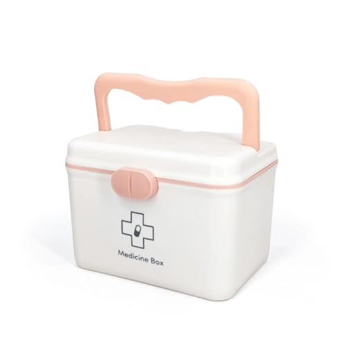 HomeCloud Medicine Storage Box | First Aid Organizer for Family, ...
