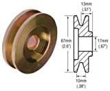 Machined pulley cut from cold rolled steel Single 1-Groove For GM Delco & Ford