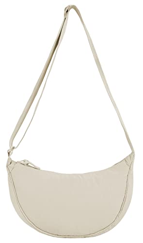 Image of Crossbody Bag Hobo Sling Crescent Bags Women Men Trendy Small Shoulder Bag Purse Dumpling Casual Handbag Adjustable Strap