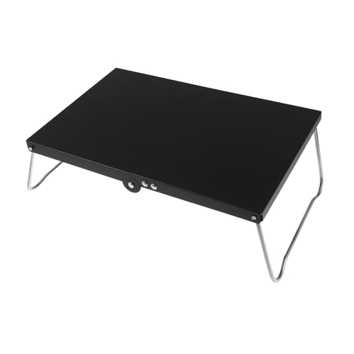 Toddmomy Portable Folding Aluminum Camping Table Lightweight Mini Picnic Table for Outdoor Hiking Beach BBQ Travel Reliable and Compact Design for Adventures
