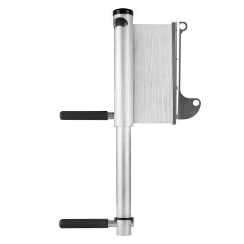 2-Step Emergency Reboarding Ladder, All-Aluminum Twist Step Boat Ladder for Jack Plate & Engine Bracket, Corrosion-Resistant with Non-Slip Pedals