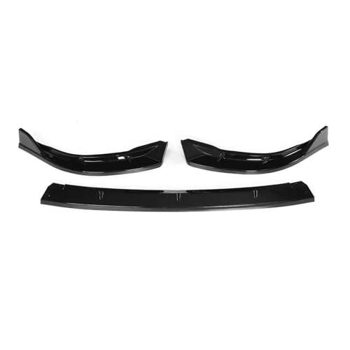Séparateur Pare-Chocs Avant Civic 2006-2011 Becquet Lèvre Diffuseur Spoiler Noir Brillant