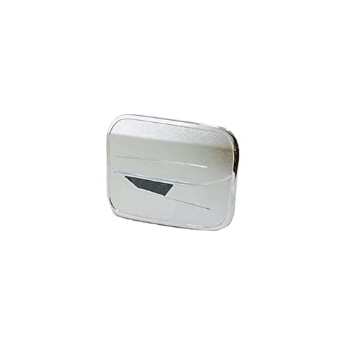 BOYUER for Corolla 2020-2026,2019-2025 Corolla Hatchback ABS Carbon Fiber Chrome Fuel Gas Tanks Filler Lid Petrol Door Cover Trim Exterior Moulding Protector Decoration Sticker Accessories(Silver)