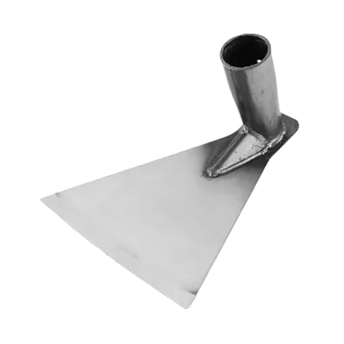 Zappa da giardino resistente, strumento di diserbo in acciaio rinforzato per argilla, scavare e piantare, strumenti agricoli ergonomici per orticoltura, frantoio per terreni duri per agricoltura