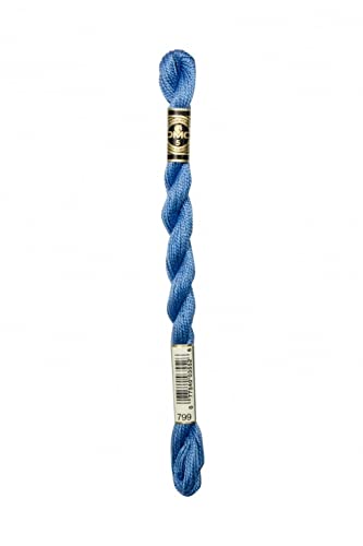 Hilo DMC Cotton Perlé Talla 3 color 799 miniatura 1